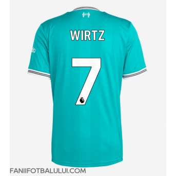 Liverpool Florian Wirtz #7 Tricou Fotbal Replică 2025-26 Barbati Treilea